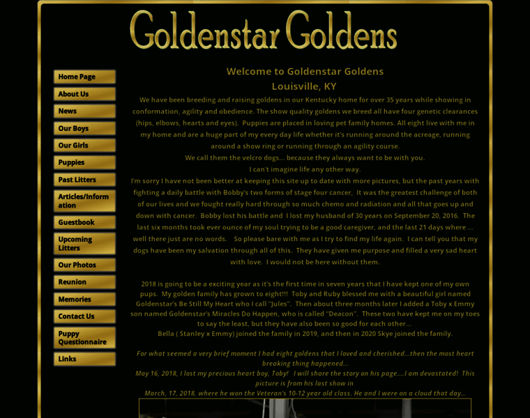 Goldenstargoldens.com thumbnail