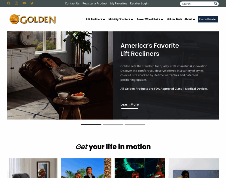 Goldentech.com thumbnail