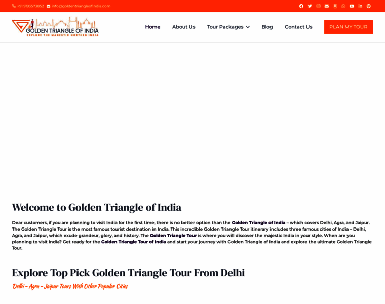 Goldentriangleofindia.com thumbnail Goldentriangleofindia.com thumbnail