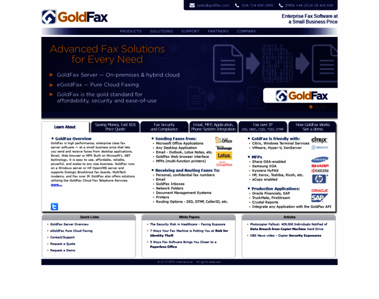 Goldfax.com thumbnail