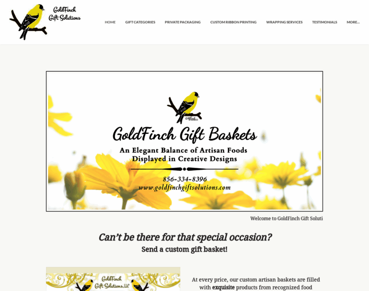 Goldfinchgiftbaskets.com thumbnail