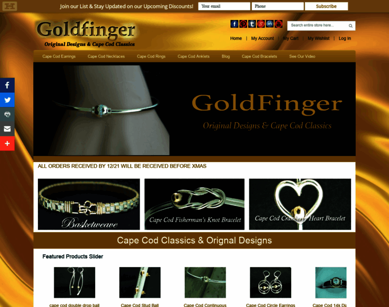 Goldfingercapecod.com thumbnail