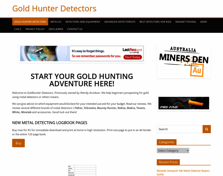Goldhunterdetectors.com.au thumbnail