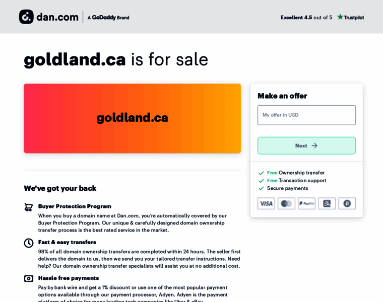 Goldland.ca thumbnail