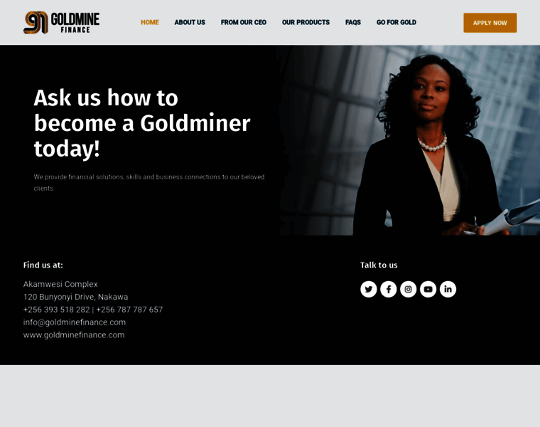 Goldminefinance.com thumbnail