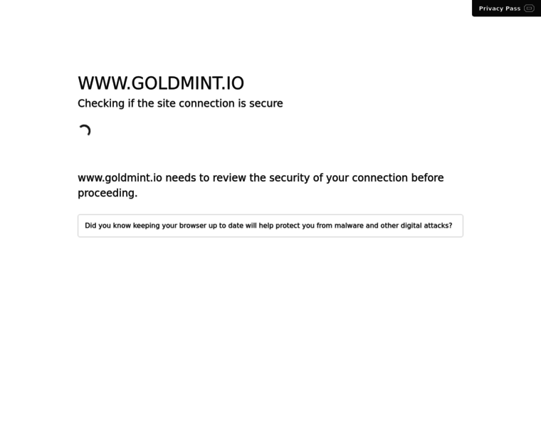 Goldmint.io thumbnail Goldmint.io thumbnail