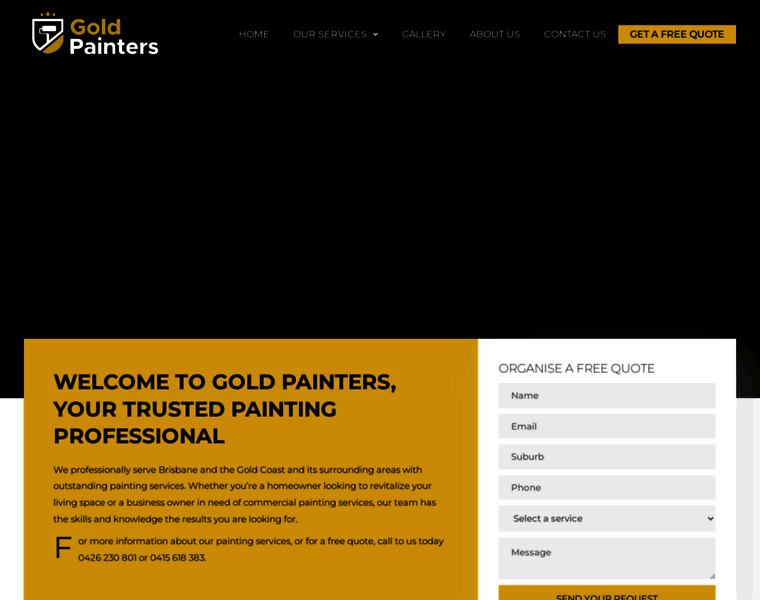 Goldpainters.com.au thumbnail