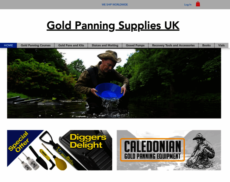 Goldpanningsupplies.co.uk thumbnail