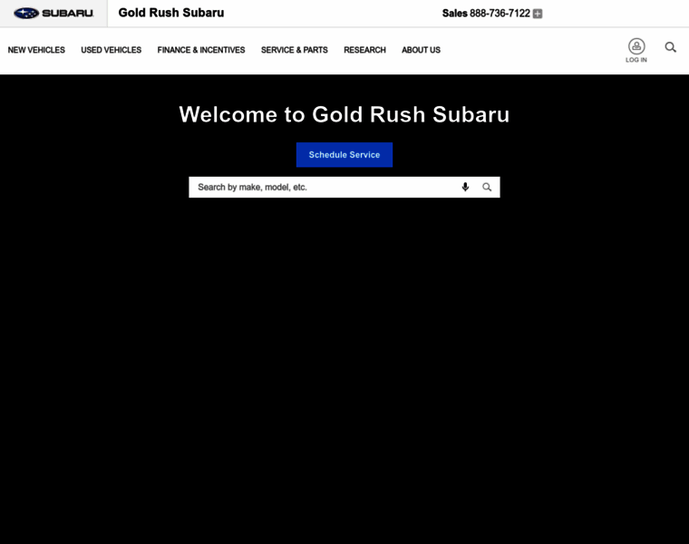 Goldrushsubaru.com thumbnail