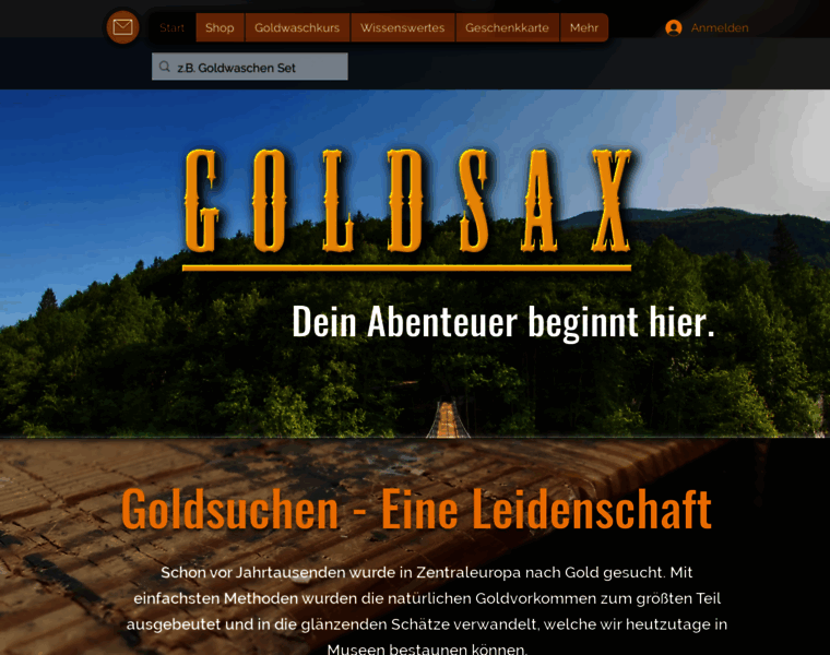 Goldsax-goldwaschen.de thumbnail