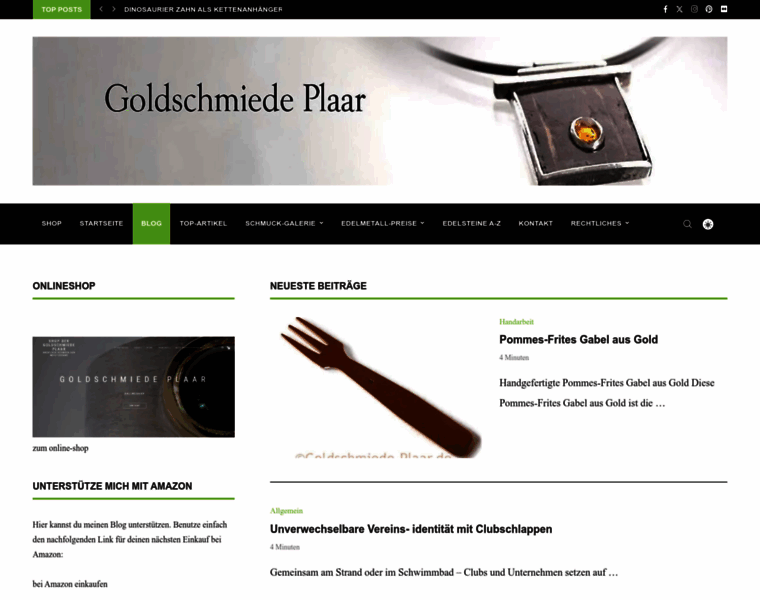 Goldschmiede-plaar.de thumbnail