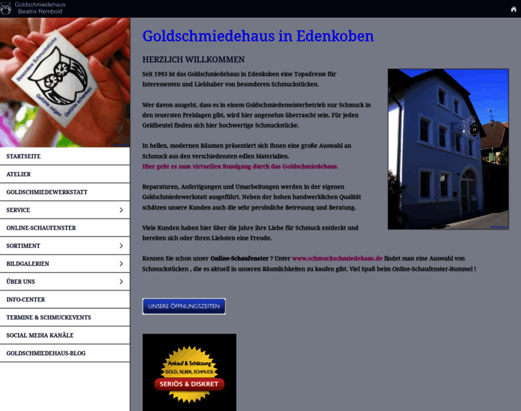 Goldschmiedehaus.de thumbnail