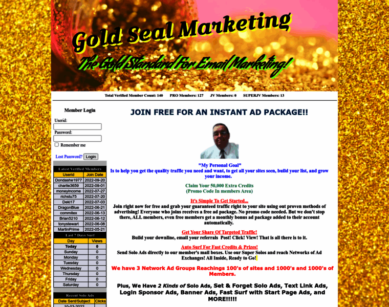Goldsealmarketing.info thumbnail