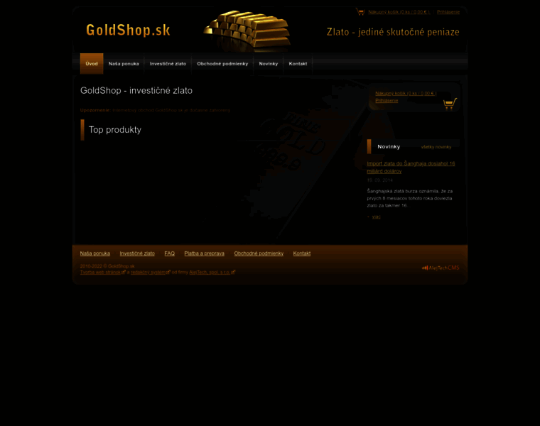 Goldshop.sk thumbnail