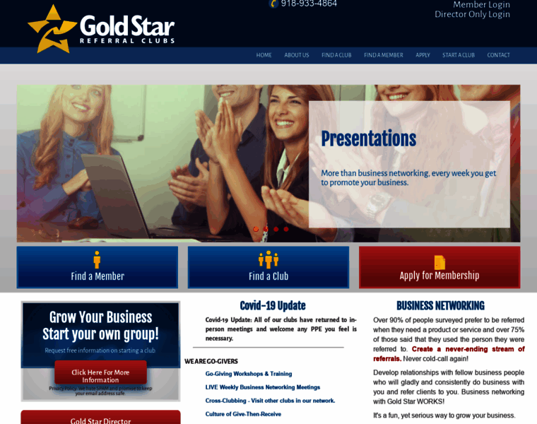Goldstarreferralclubs.com thumbnail