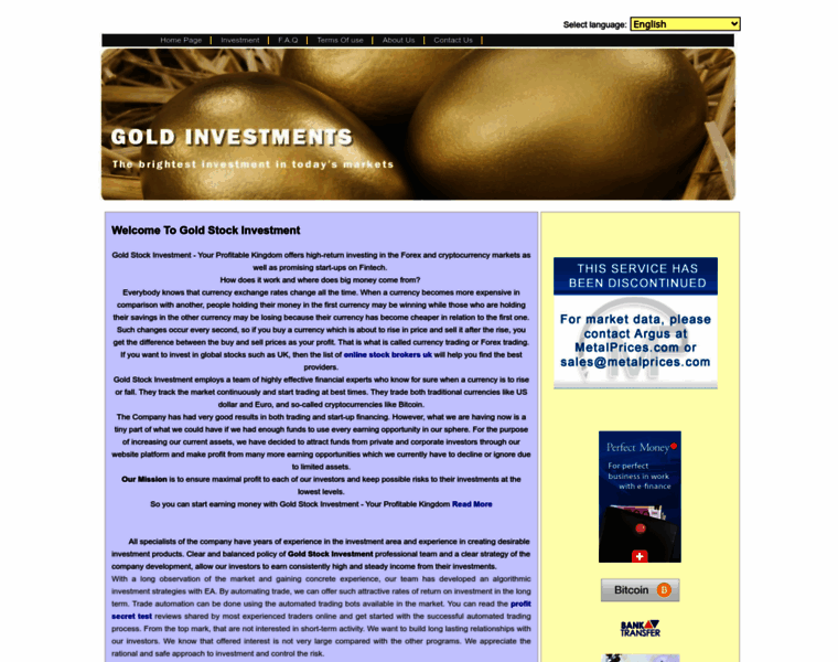 Goldstockinvestment.net thumbnail