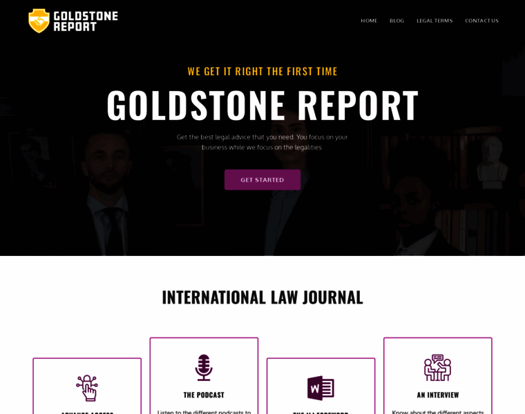 Goldstonereport.org thumbnail