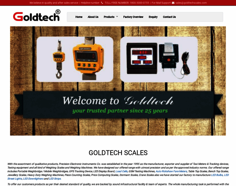 Goldtechscales.com thumbnail