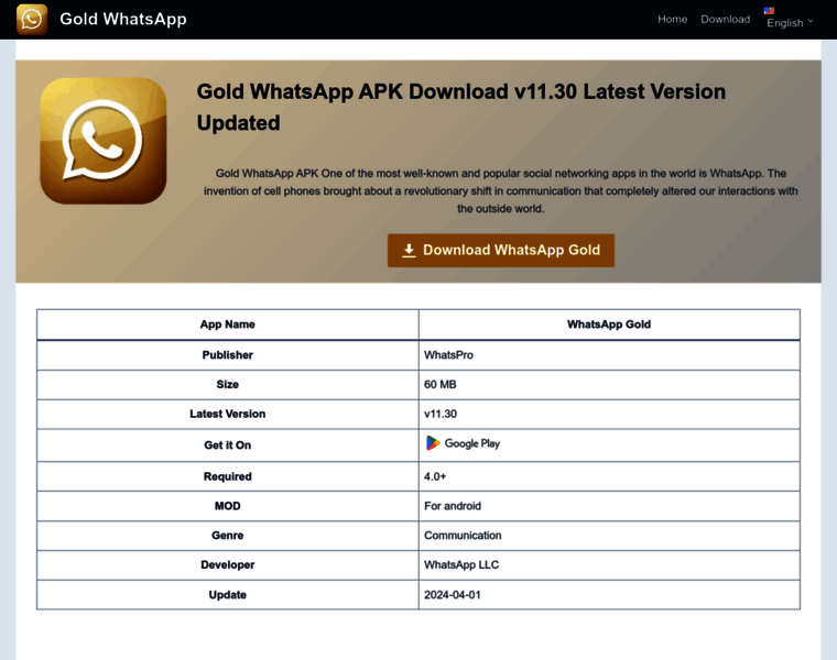 Goldwhatsapk.net thumbnail