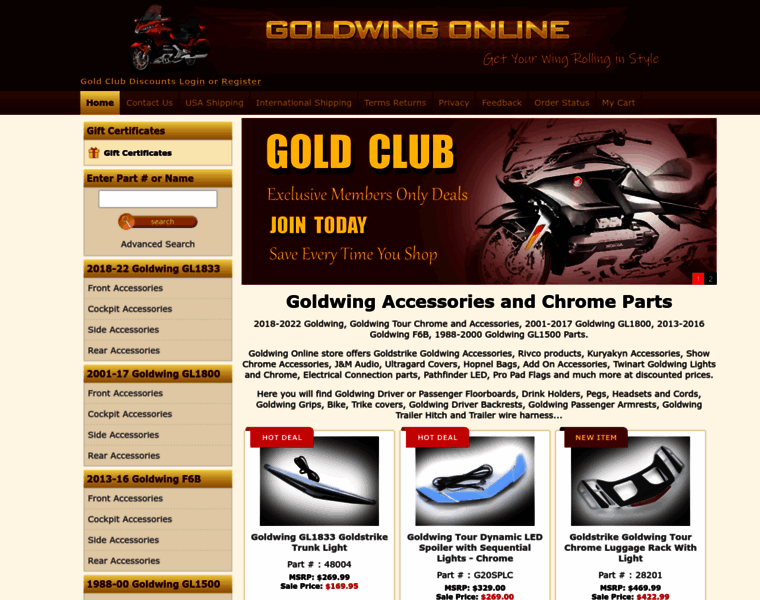 Goldwingonline.com thumbnail