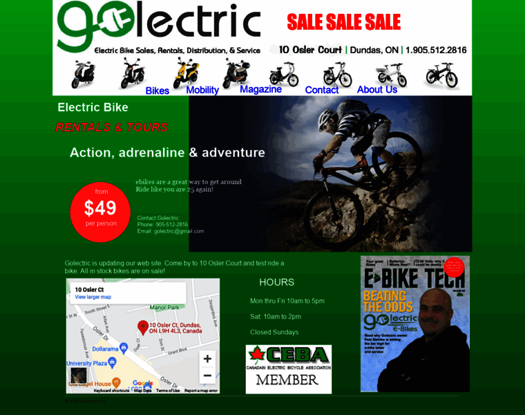 Golectric.com thumbnail