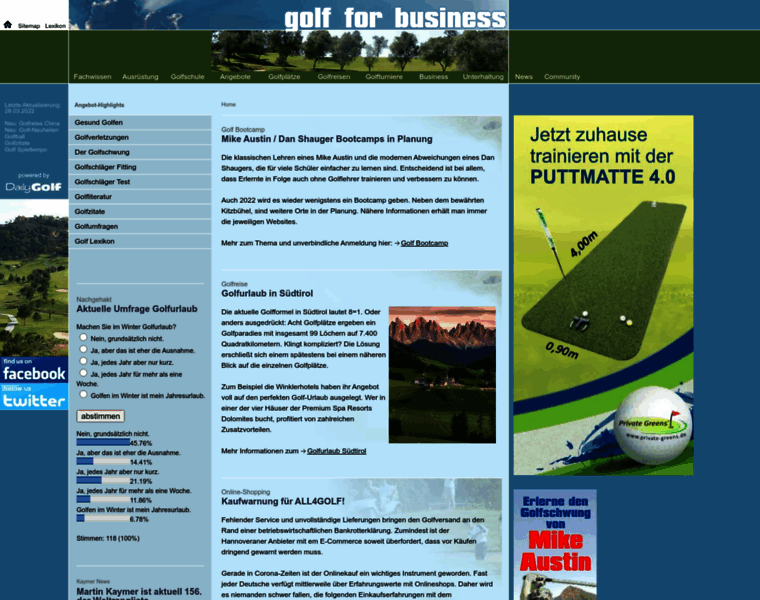 Golf-for-business.de thumbnail