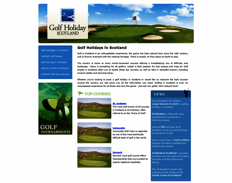 Golf-holiday-scotland.com thumbnail