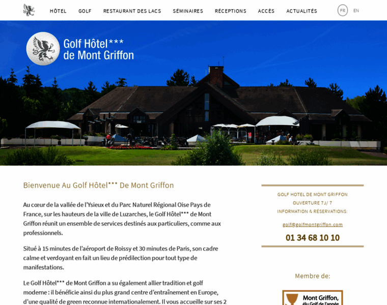 Golf-hotel-mont-griffon.fr thumbnail