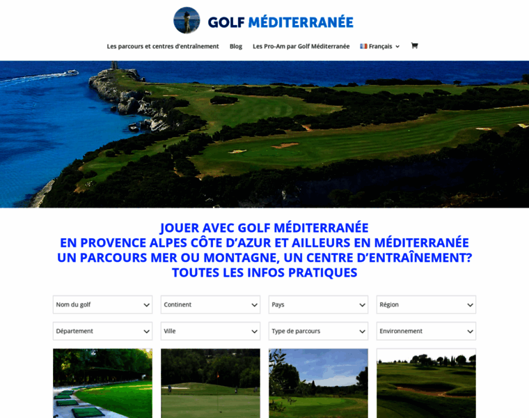 Golf-mediterranee.com thumbnail