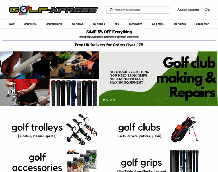 Golf-xpress.com thumbnail