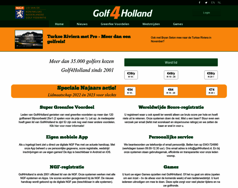 Golf4holland.nl thumbnail