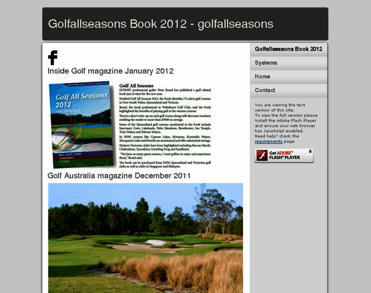 Golfallseasons.com thumbnail