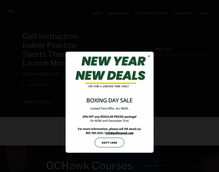 Golfatpeak.com thumbnail