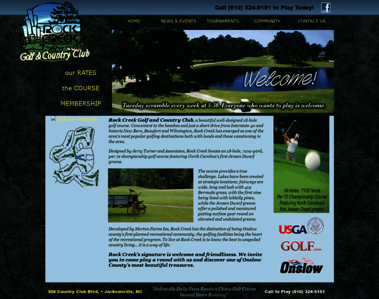 Golfatrockcreek.com thumbnail