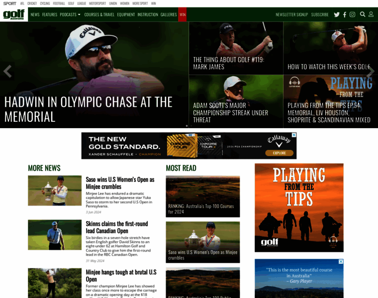 Golfaustralia.com.au thumbnail