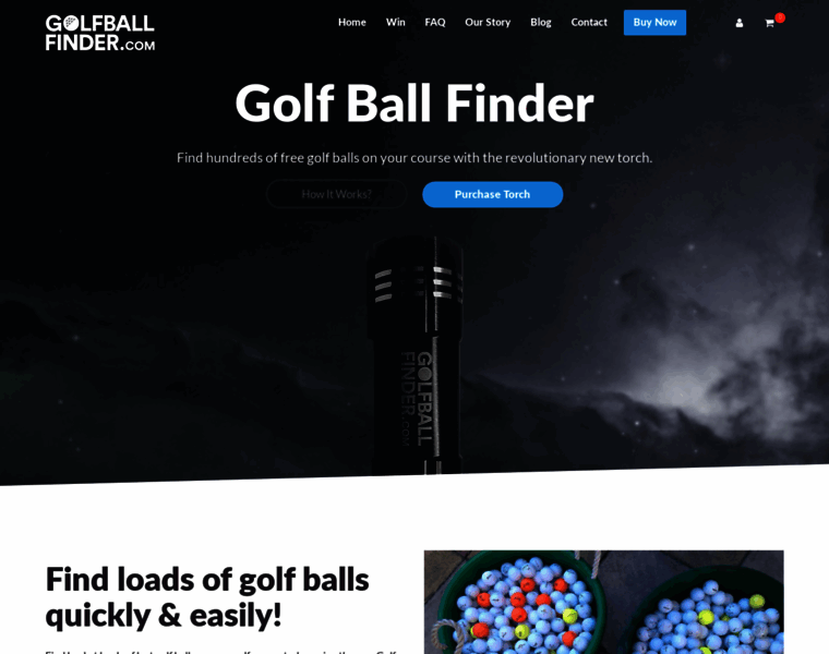 Golfballfinder.com thumbnail