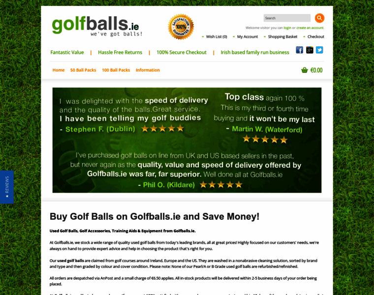 Golfballs.ie thumbnail