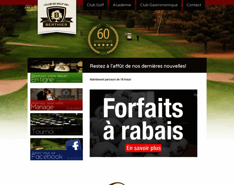 Golfberthier.com thumbnail