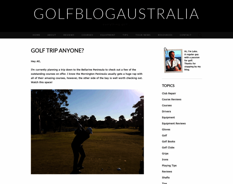 Golfblogaustralia.com thumbnail