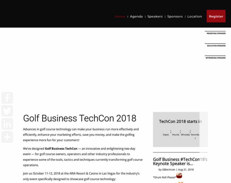 Golfbusinesstechcon.com thumbnail