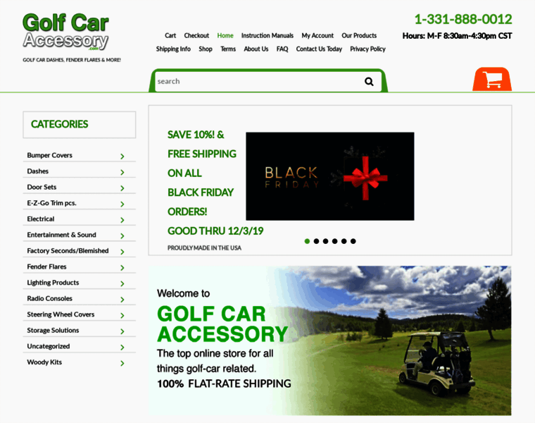 Golfcaraccessory.com thumbnail