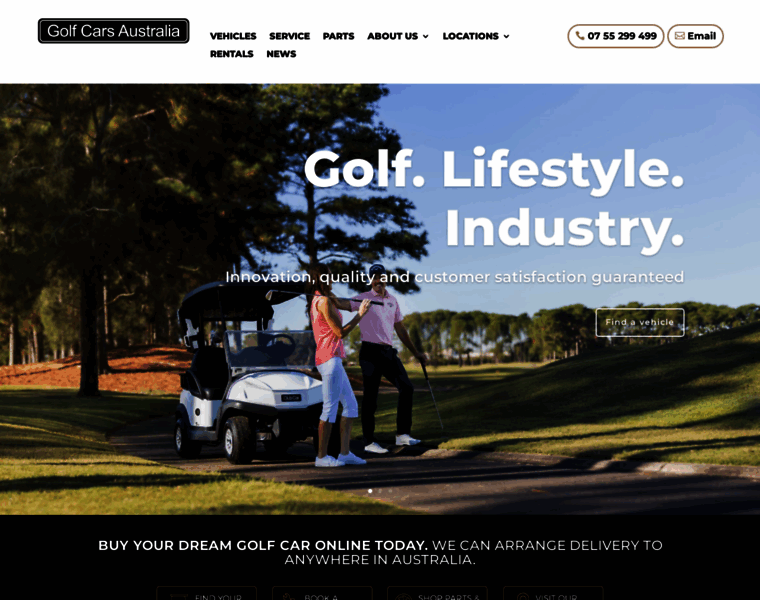 Golfcarsinternational.com.au thumbnail