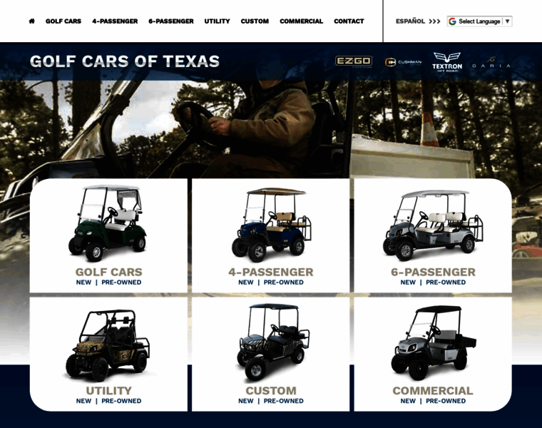 Golfcarsoftexas.com thumbnail