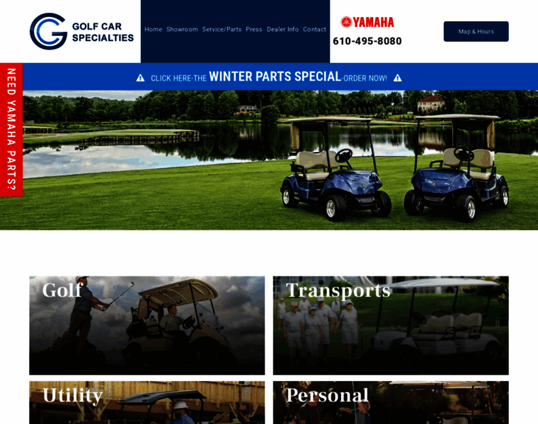 Golfcarspecialties.com thumbnail