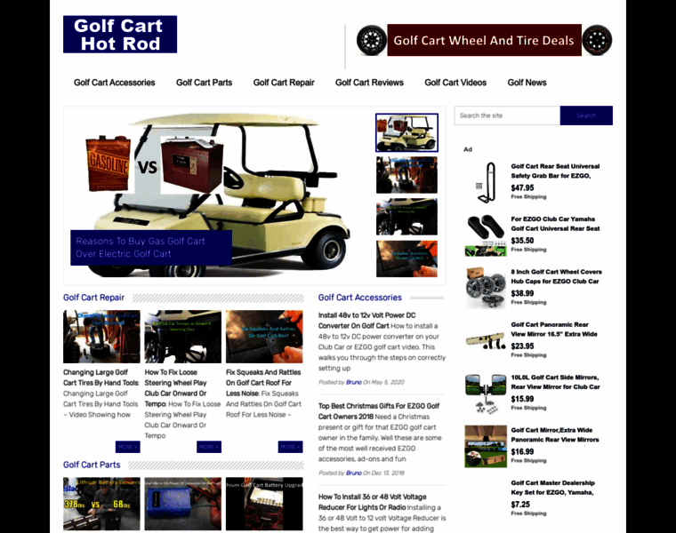 Golfcarthotrod.com thumbnail