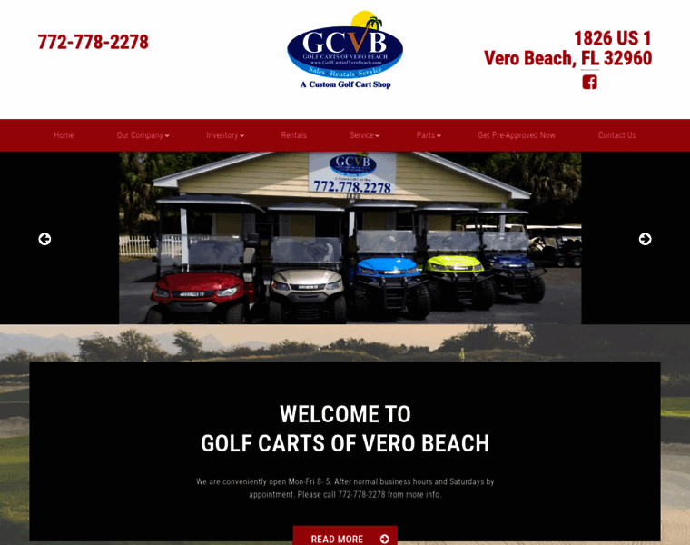 Golfcartsofverobeach.com thumbnail