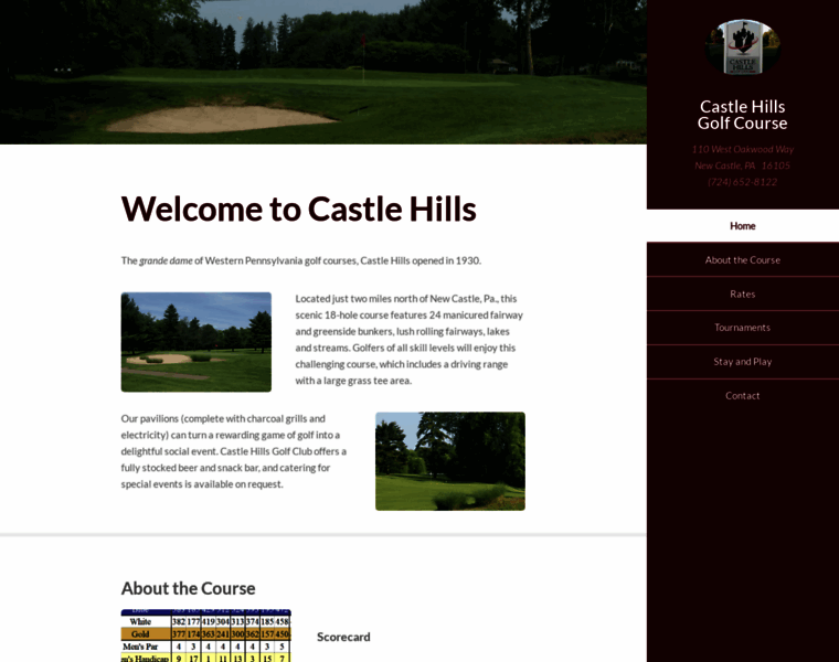 Golfcastlehills.com thumbnail