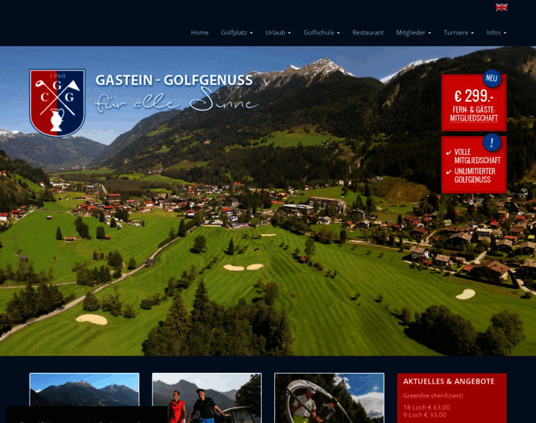Golfclub-gastein.com thumbnail