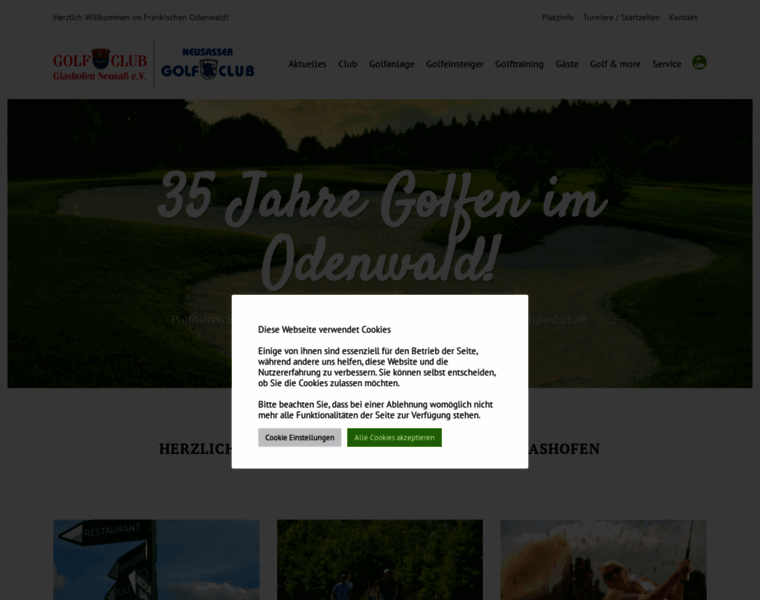 Golfclub-glashofen-neusass.de thumbnail