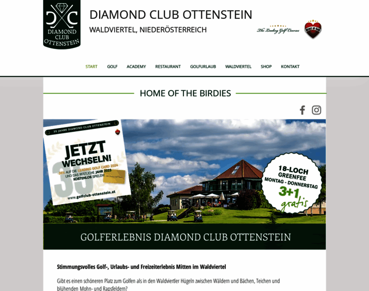 Golfclub-ottenstein.at thumbnail